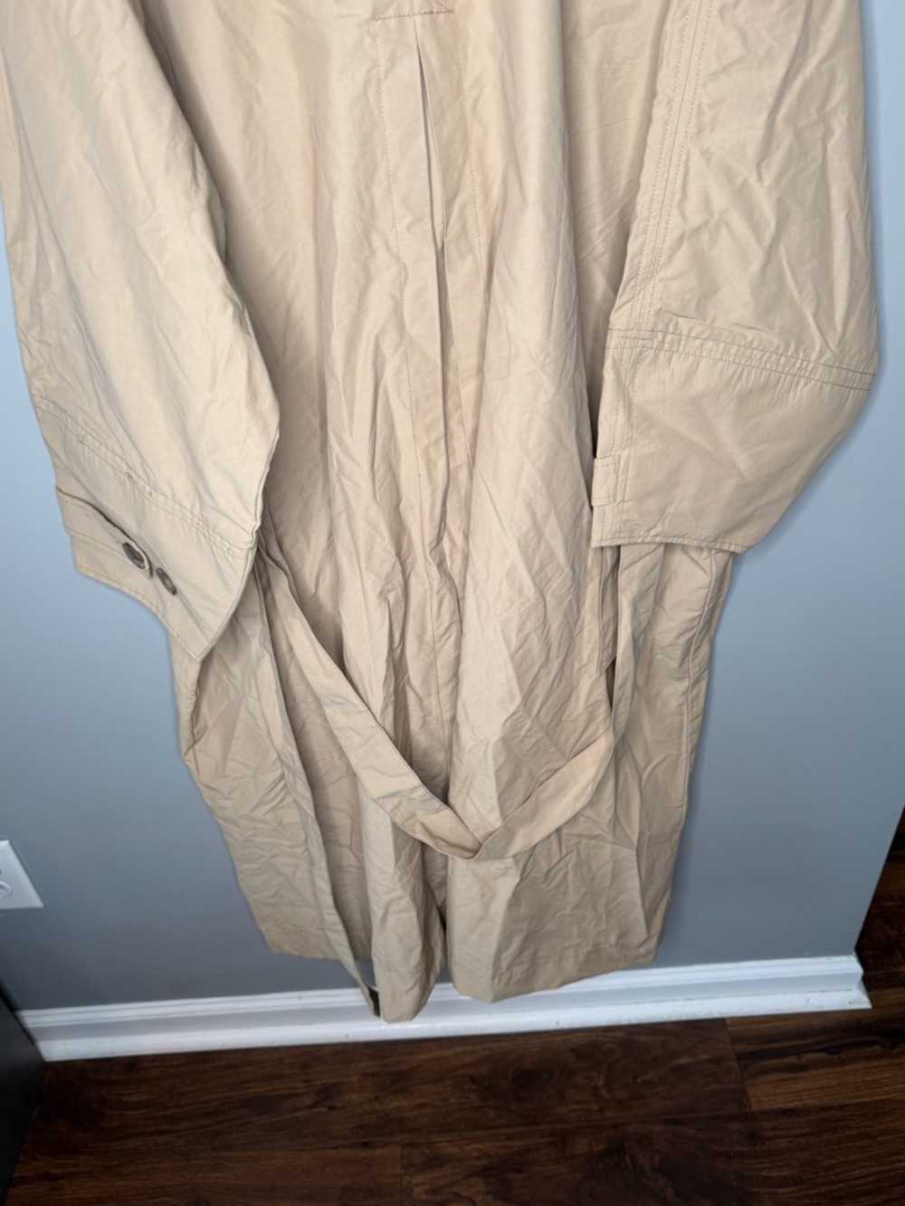 NWT Old Navy Double Breasted Trench - Picture 7 of 11
